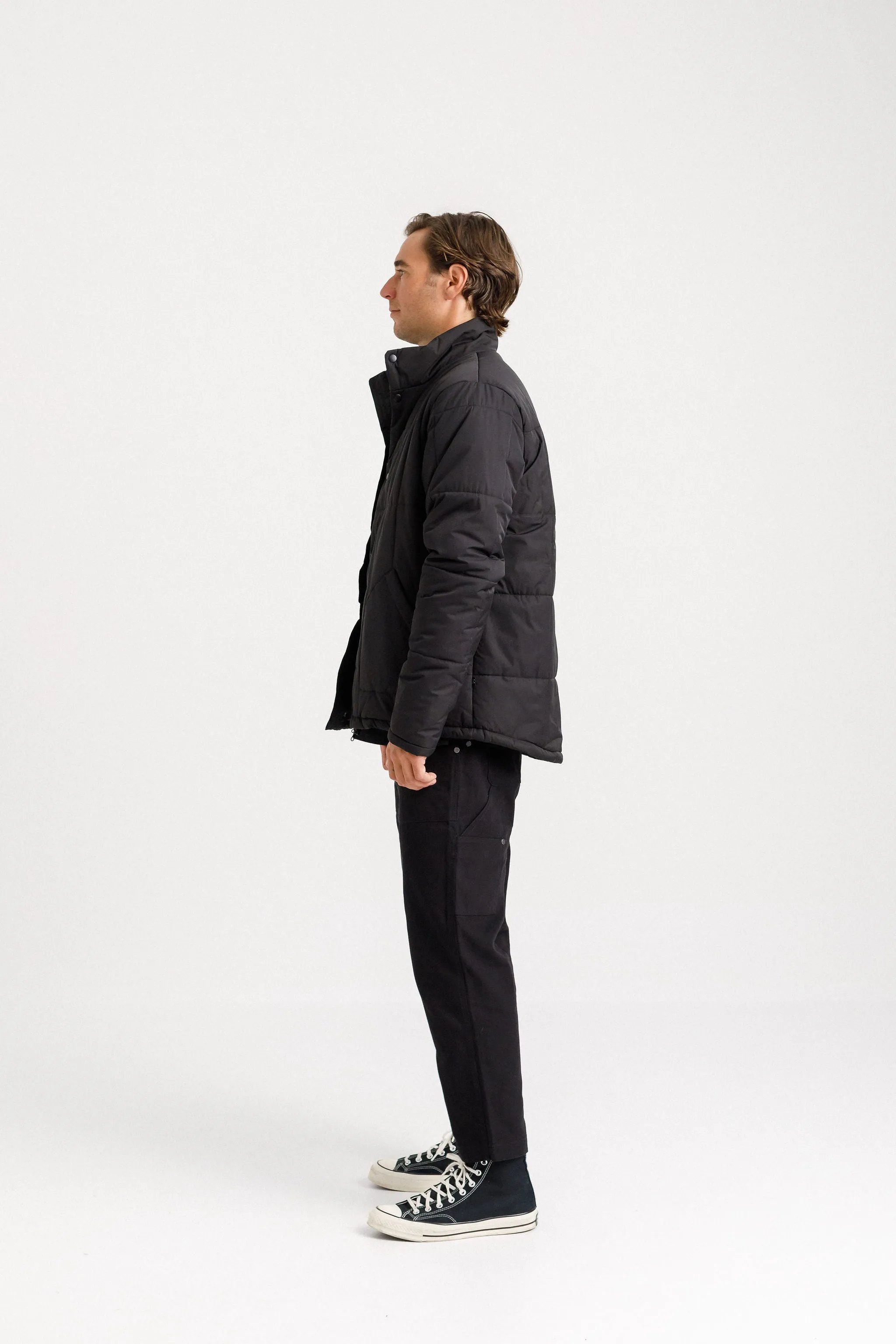 Diem Puff Jacket - Black