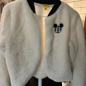 Disney Faux fur Bomber Jacket EUC! Medium