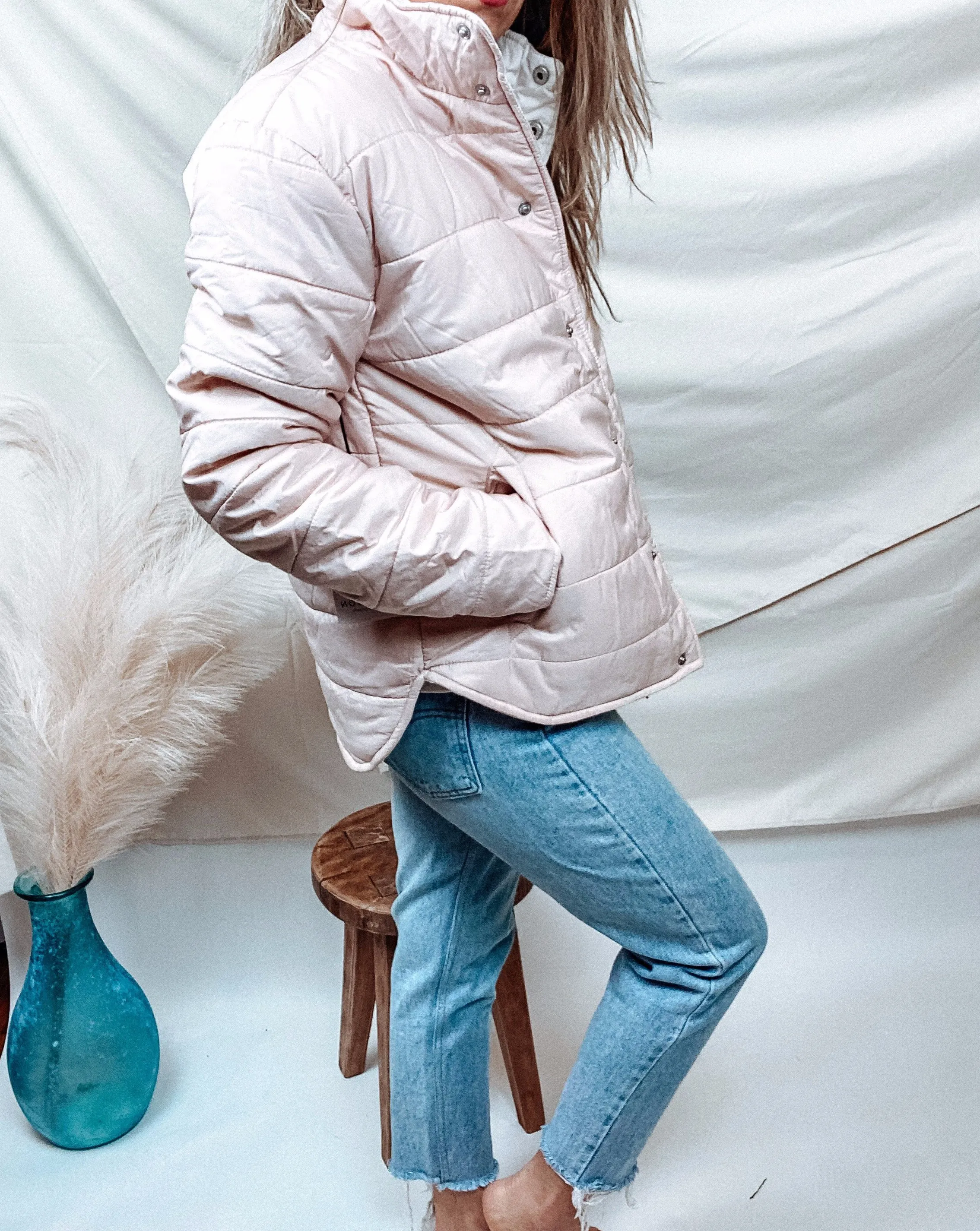 Dove Reversible Puffer Jacket