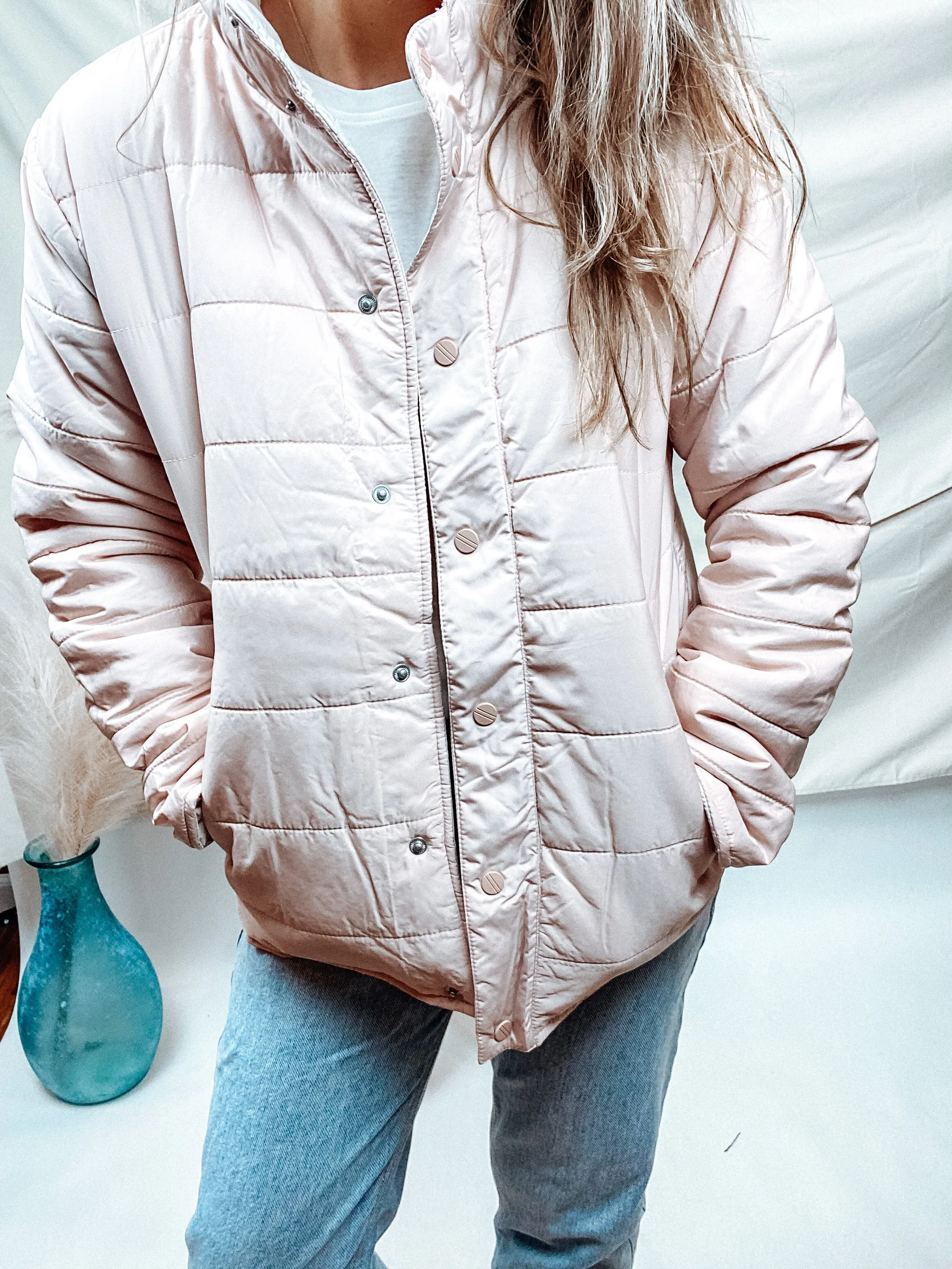 Dove Reversible Puffer Jacket