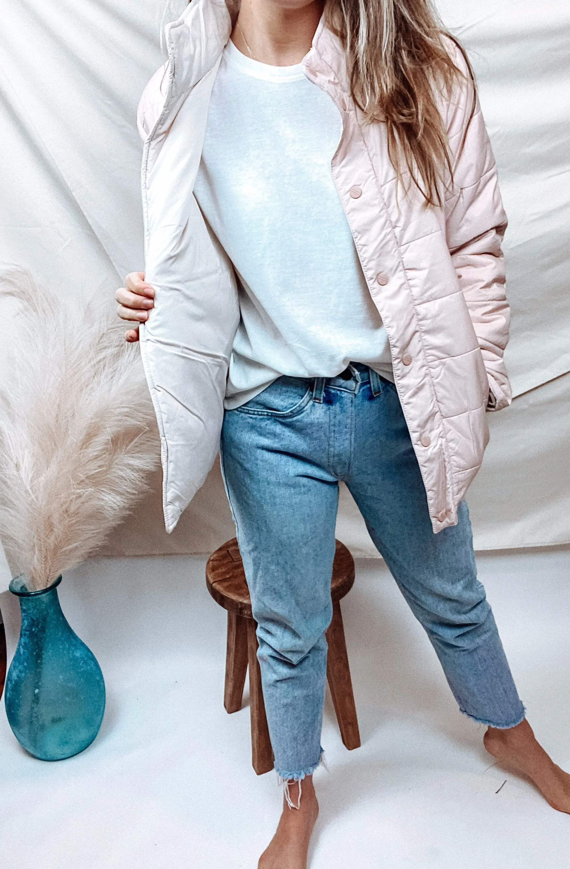 Dove Reversible Puffer Jacket
