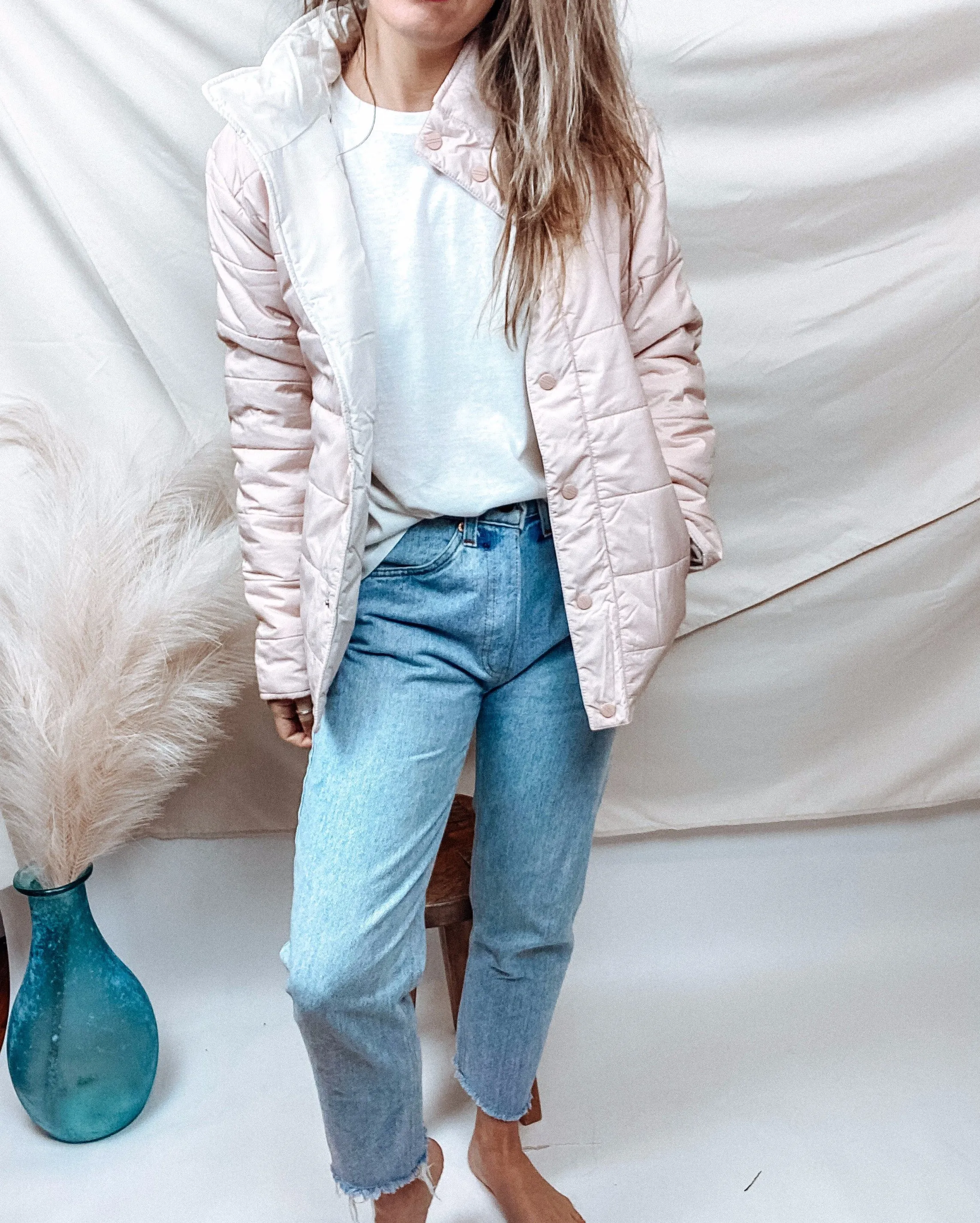 Dove Reversible Puffer Jacket