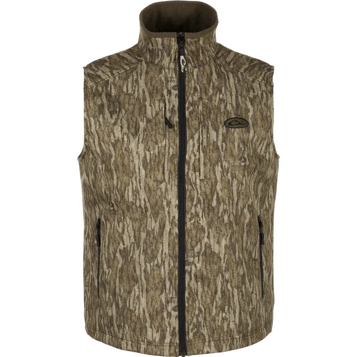 Drake MST Windproof Softshell Vest