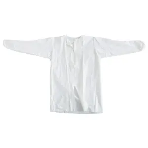 DuPont™ ProClean Frock with Zipper, Medium, White, PC271SWHMD00300B