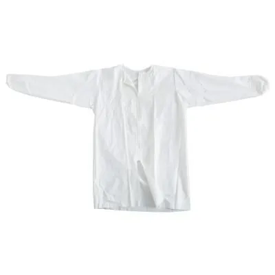 DuPont™ ProClean Frock with Zipper, Medium, White, PC271SWHMD00300B