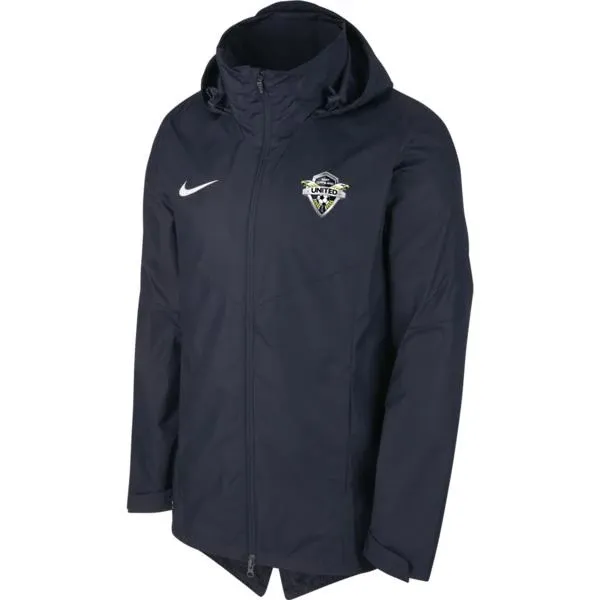 EAST GIPPSLAND UNITED FC  Youth Nike ACADEMY 18 RAIN JACKET