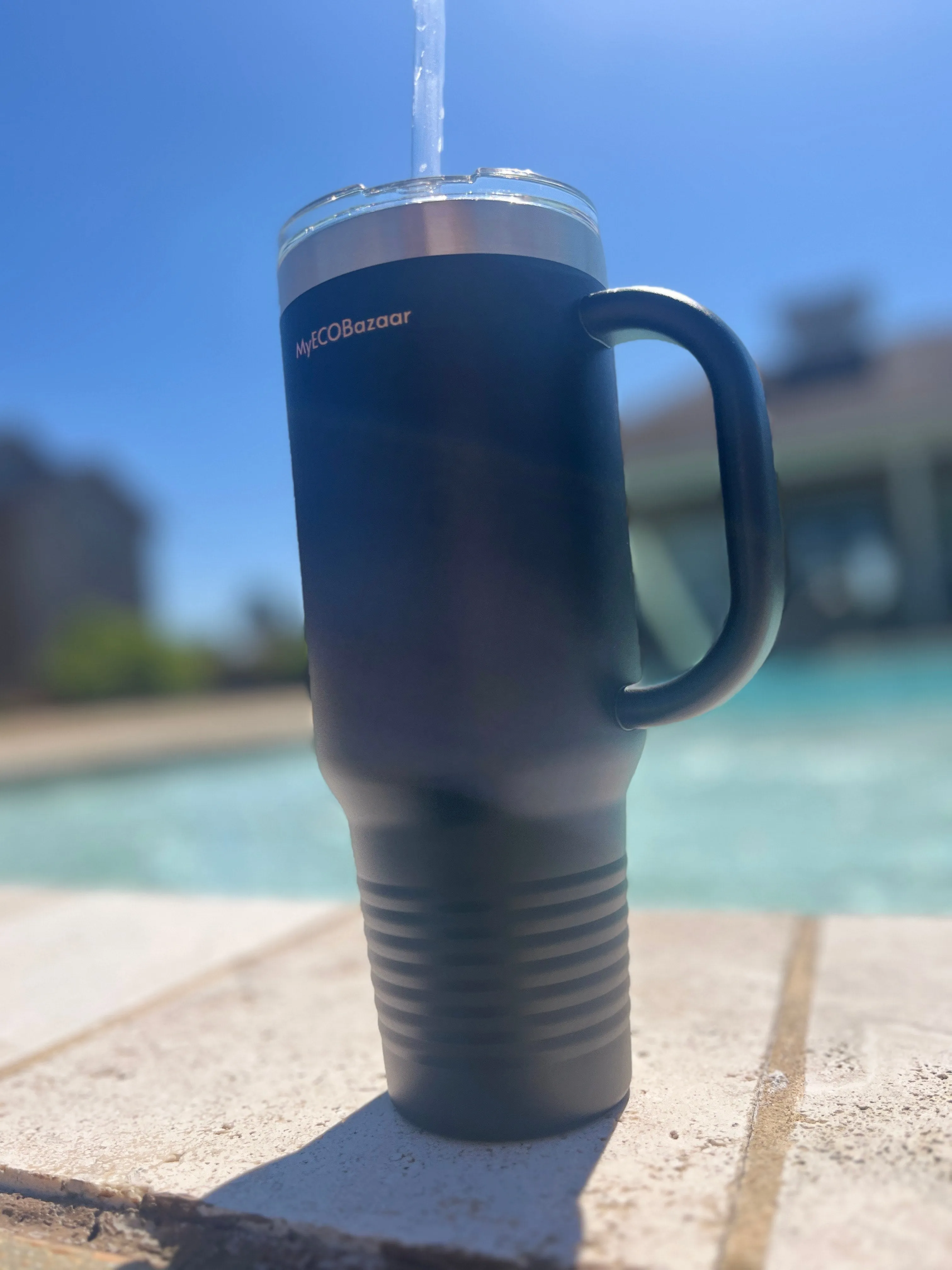 Eco-Friendly Insulated Travel Mug - 40oz