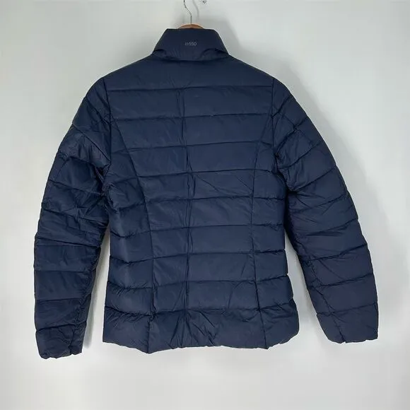 Eddie Bauer Women's CirrusLite 650 Down Quilted Puffer Jacket Navy Size S
