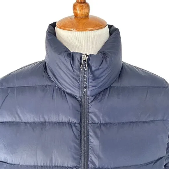 Eddie Bauer Women's CirrusLite 650 Down Quilted Puffer Jacket Navy Size S
