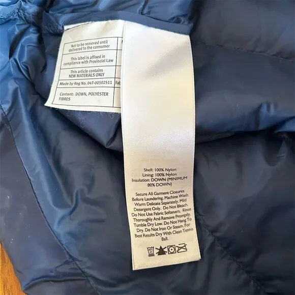 Eddie Bauer Women's CirrusLite 650 Down Quilted Puffer Jacket Navy Size S