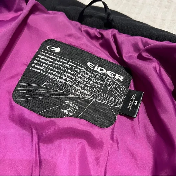 Eider Defender Down Ski jacket Snowboard Jacket 2LS Size 44 / down snow jacket