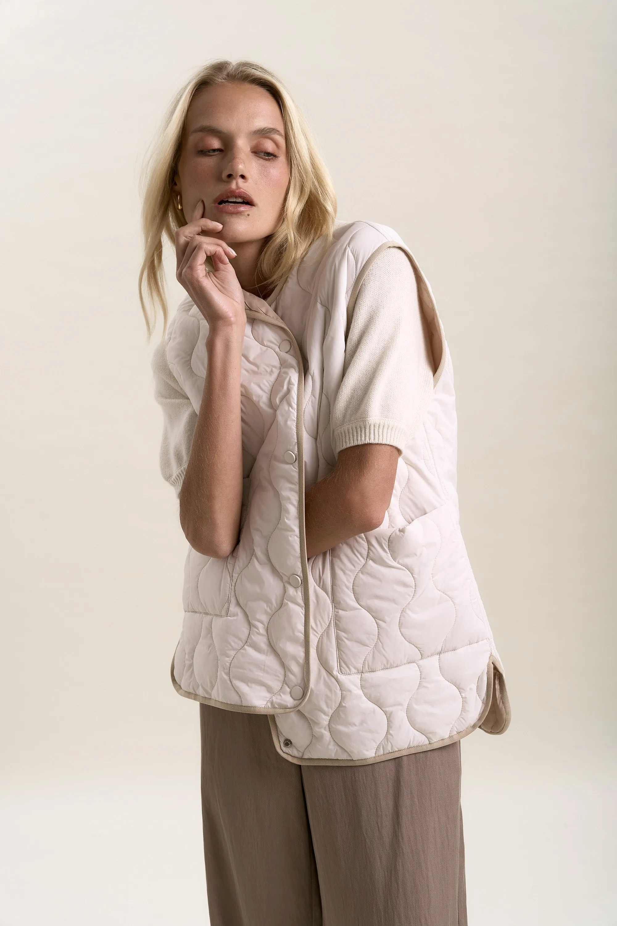 Elementary Reversible Puffer Vest