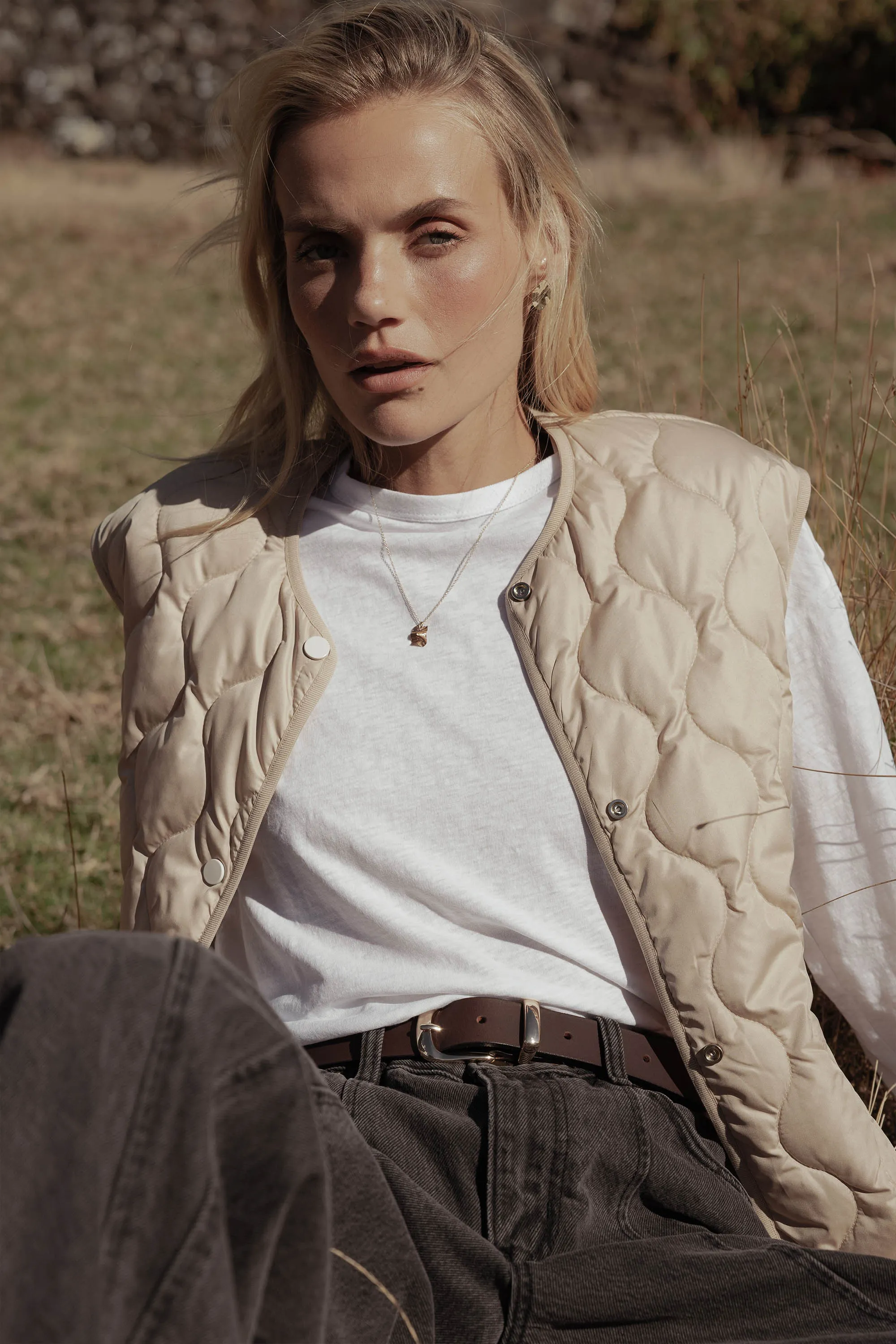 Elementary Reversible Puffer Vest