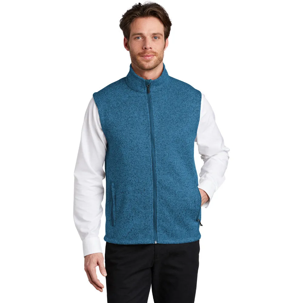 F236 Port Authority ® Sweater Fleece Vest