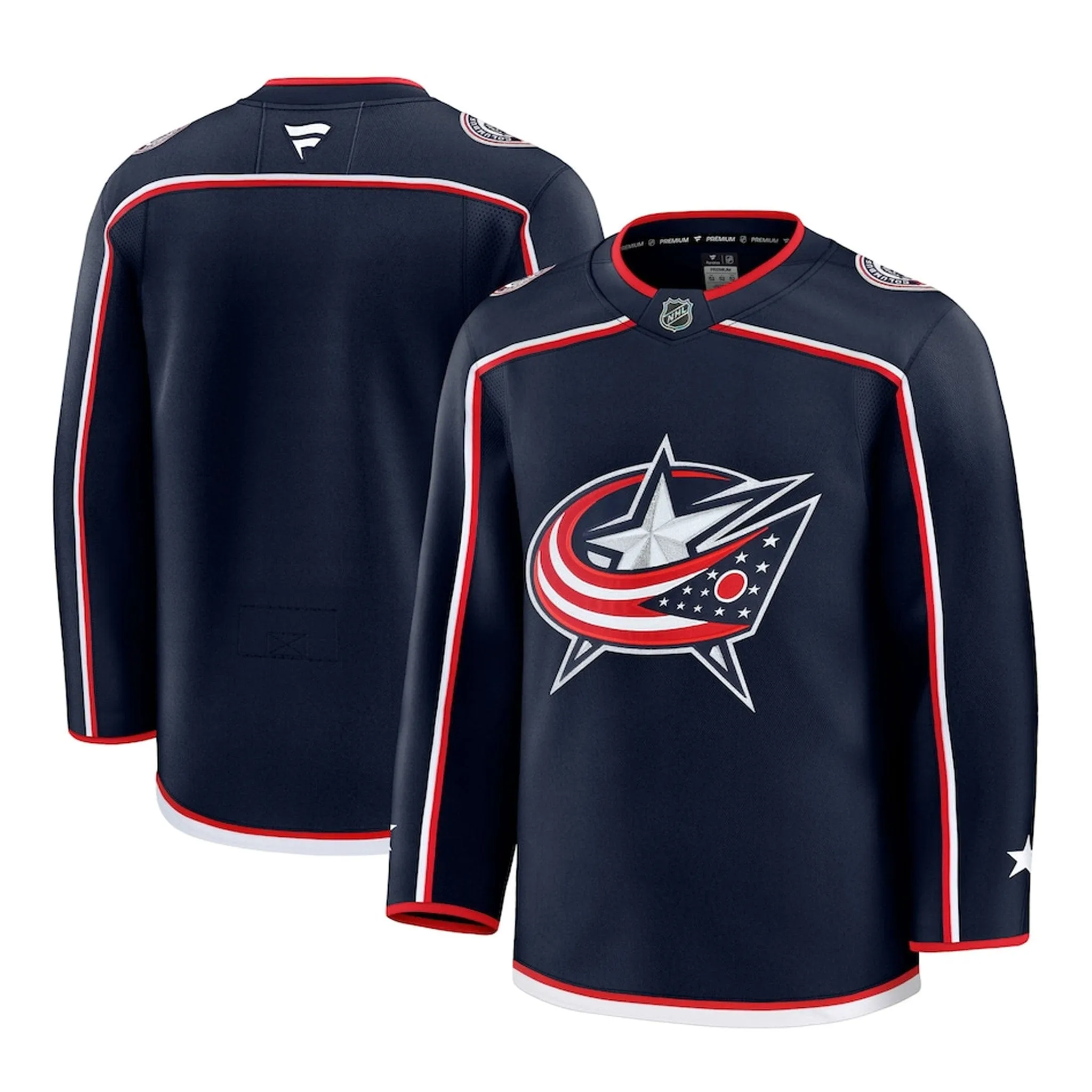 Fanatics Premium Senior Home Jersey - Columbus Blue Jackets