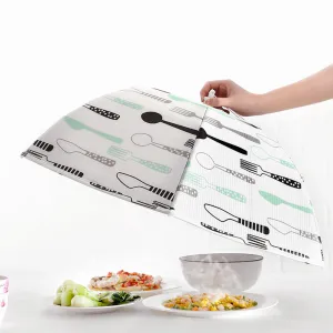 Fasola Foldable Insulated Food Cover - White, 18 inches