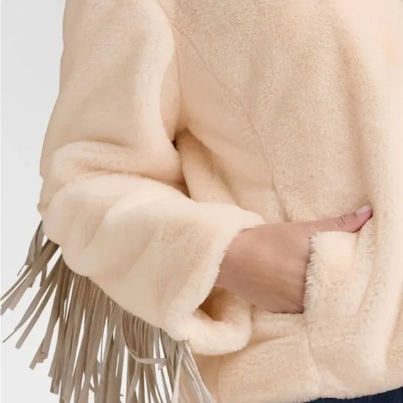 Faux-Fur Bomber Coat