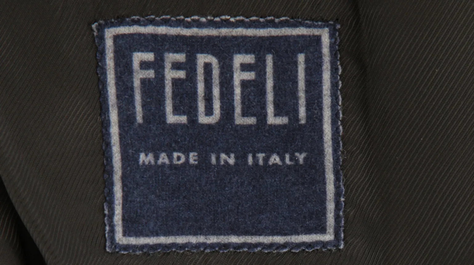 Fedeli Charcoal Gray Jacket