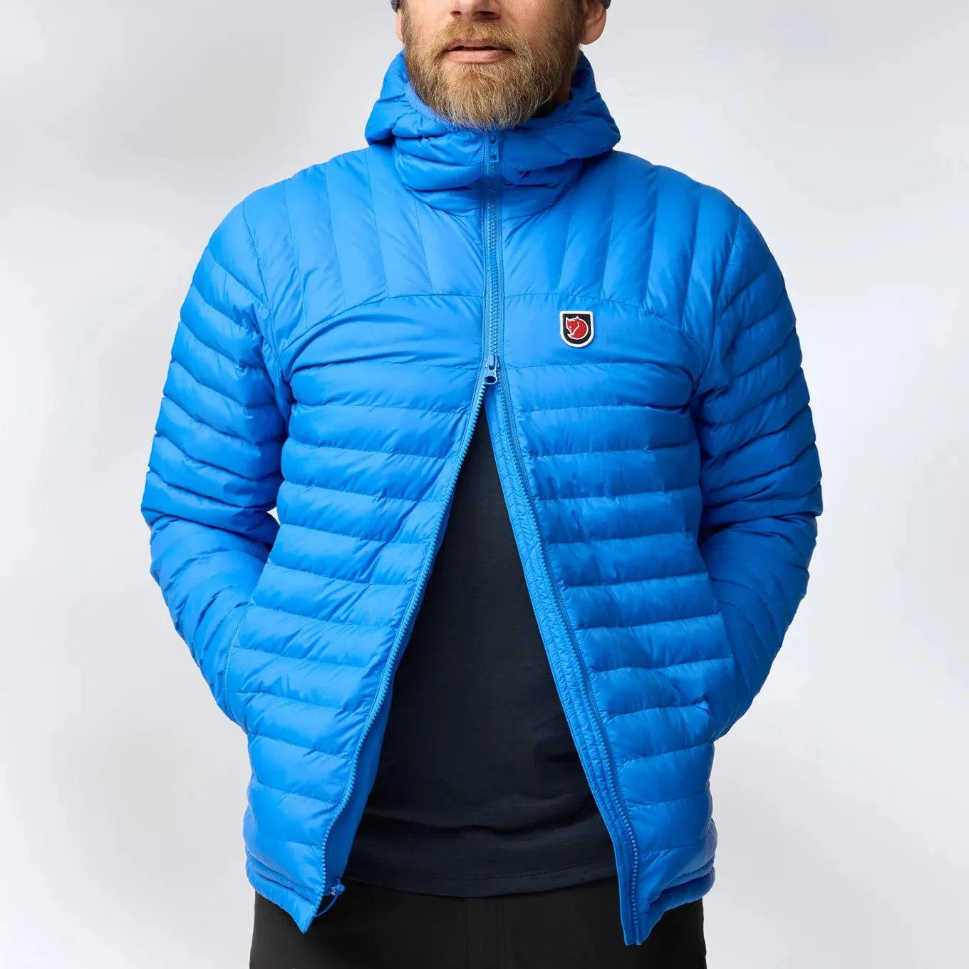 FJALLRAVEN EXPEDITION LATT HOODIE M NAVY