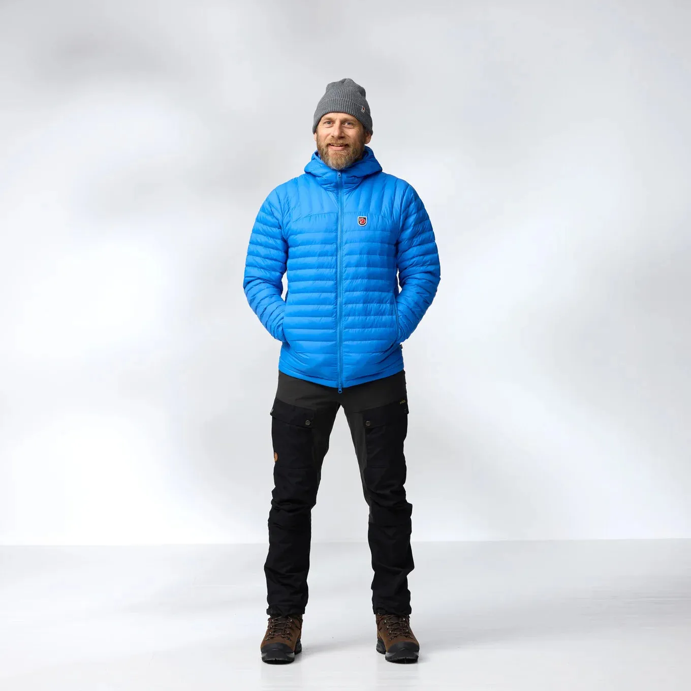 FJALLRAVEN EXPEDITION LATT HOODIE M NAVY