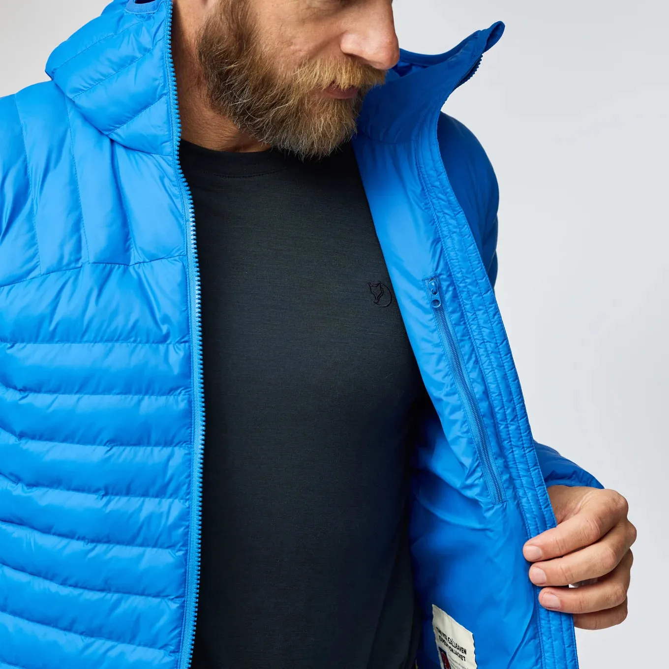 FJALLRAVEN EXPEDITION LATT HOODIE M NAVY