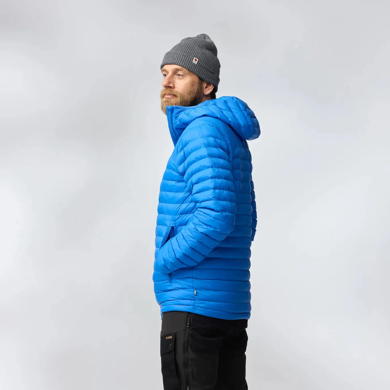 FJALLRAVEN EXPEDITION LATT HOODIE M NAVY