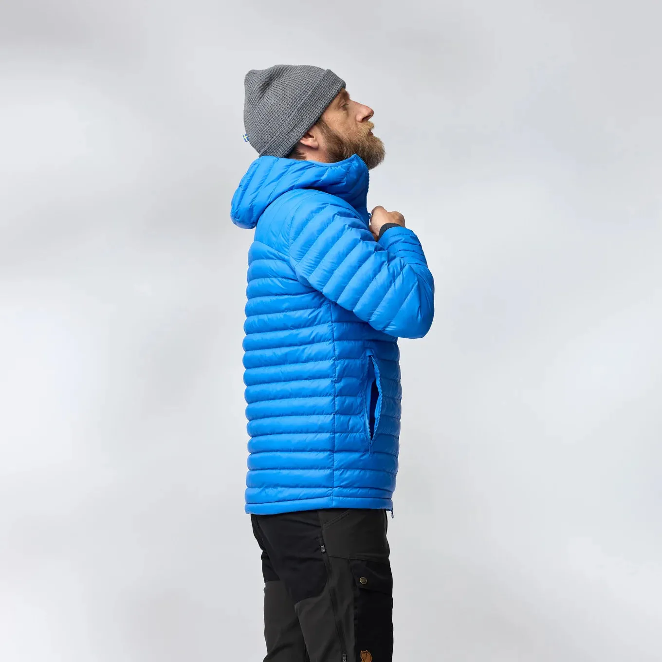 FJALLRAVEN EXPEDITION LATT HOODIE M NAVY