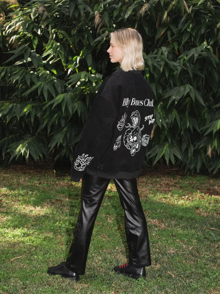 Flash Cord Bomber Jacket