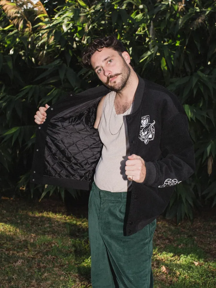 Flash Cord Bomber Jacket