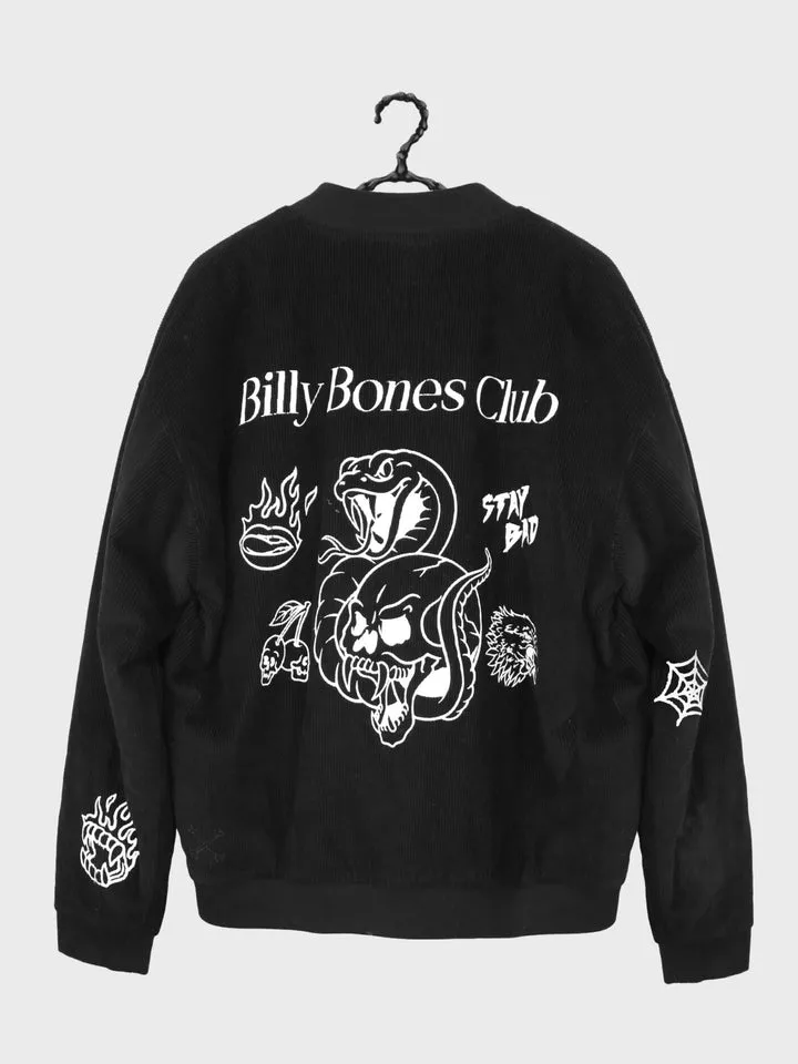 Flash Cord Bomber Jacket