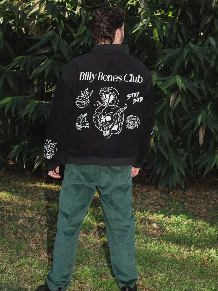 Flash Cord Bomber Jacket