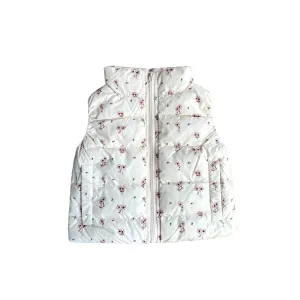 Floral Puffer Vest