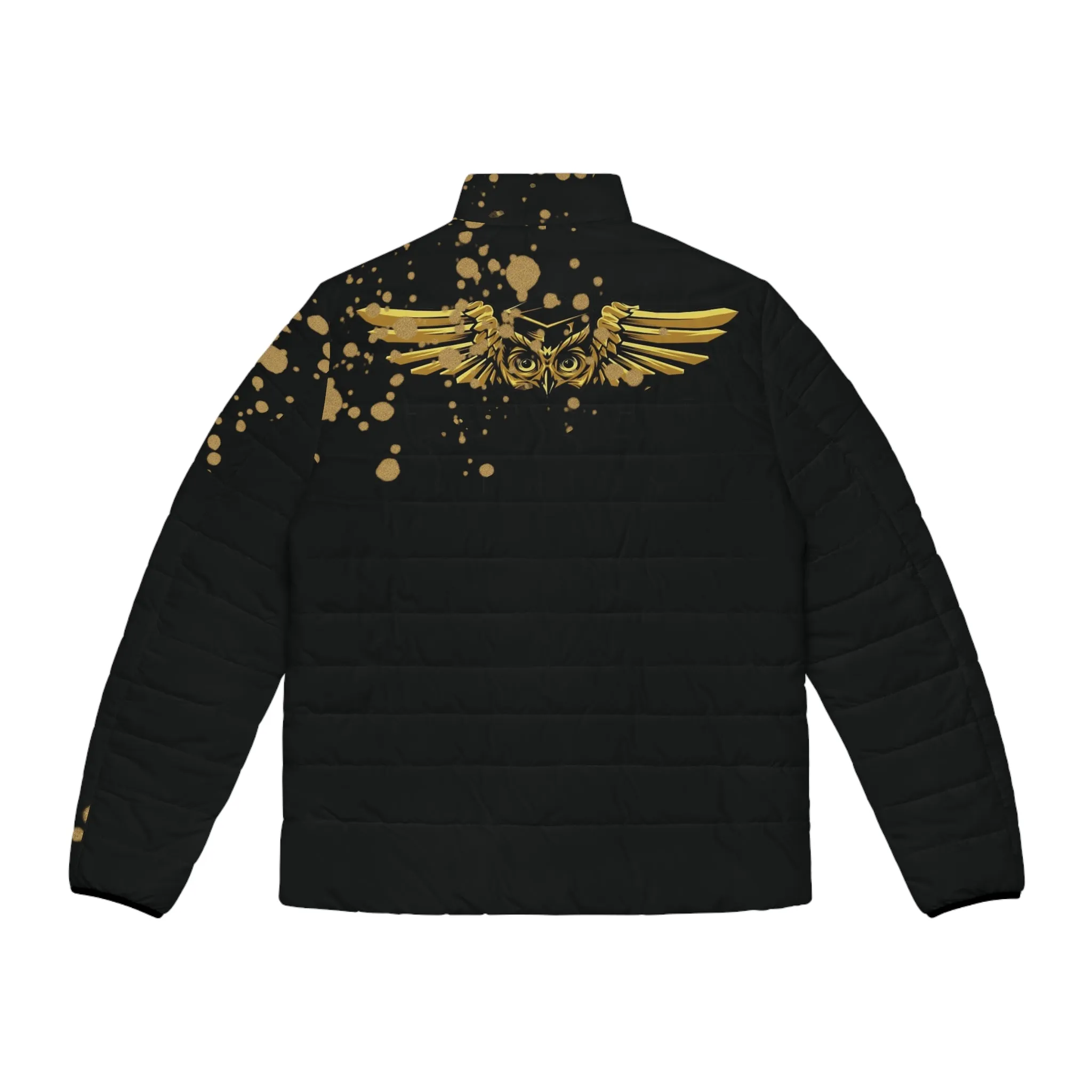 FLY AVIATOR PUFFER JACKET (BLACK OUT)