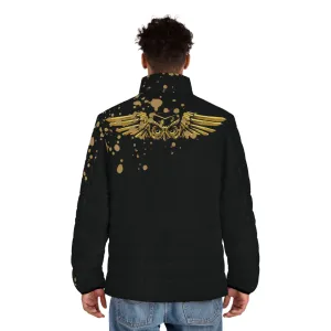 FLY AVIATOR PUFFER JACKET (BLACK OUT)