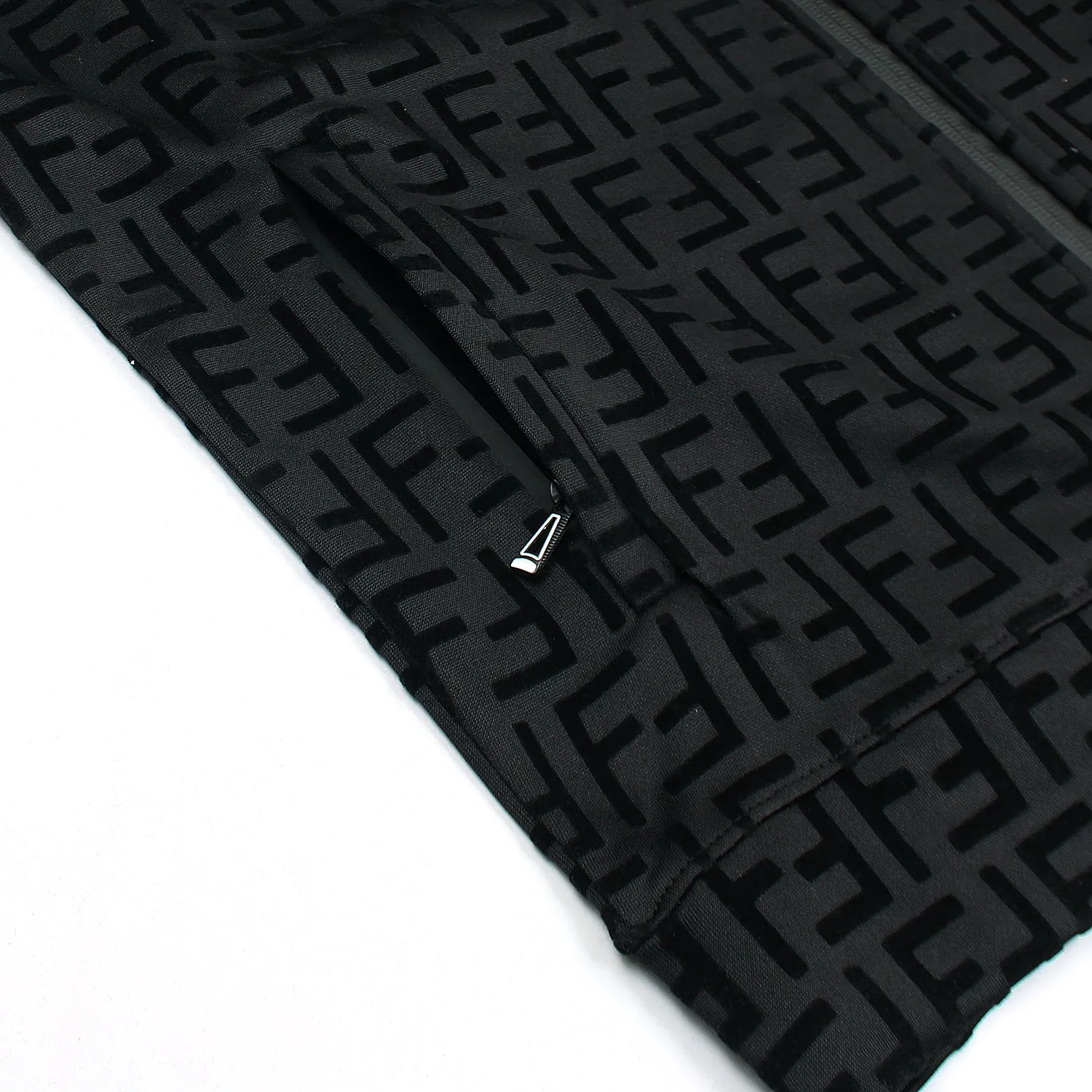 FNDI Lightweight Flock Printed Zipper