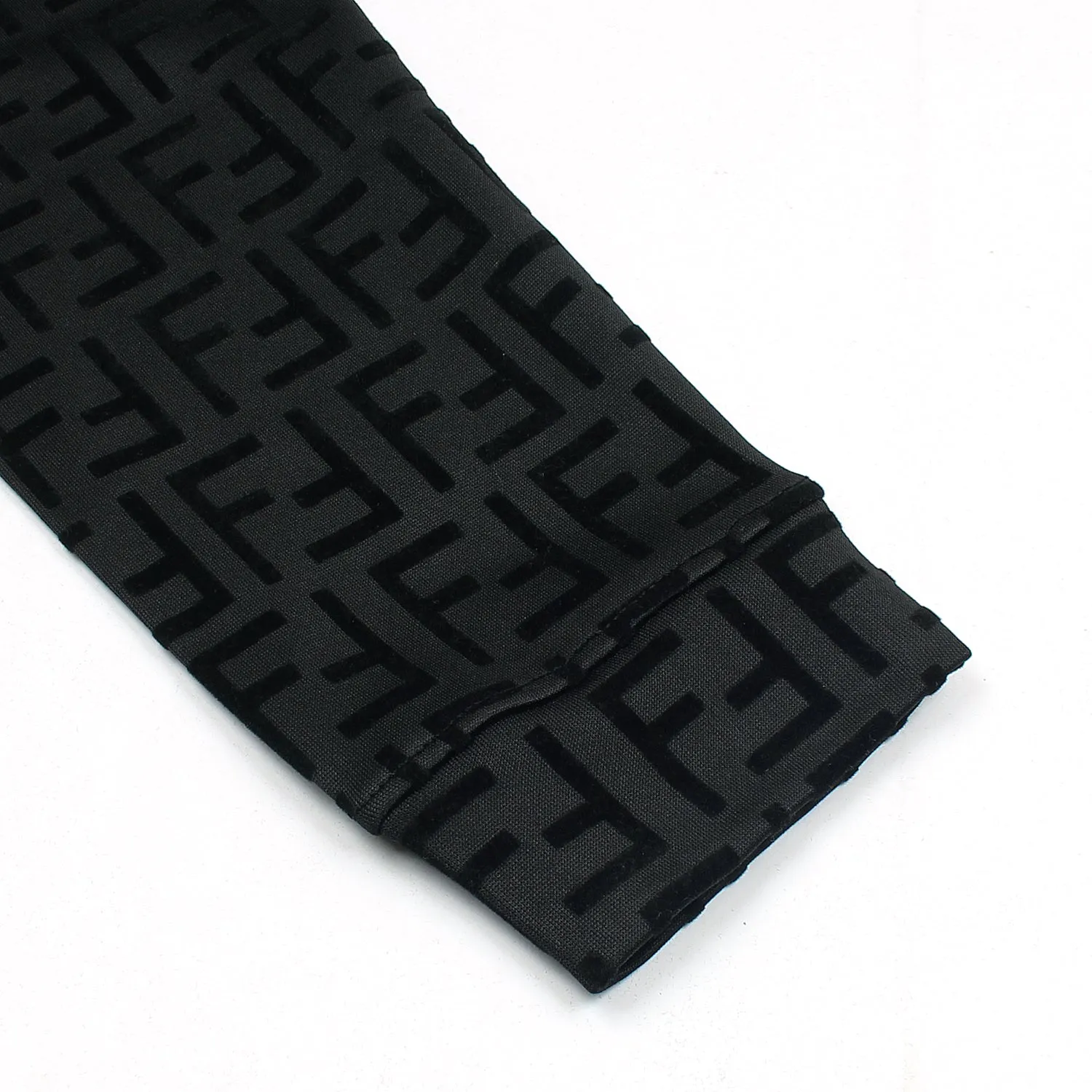 FNDI Lightweight Flock Printed Zipper