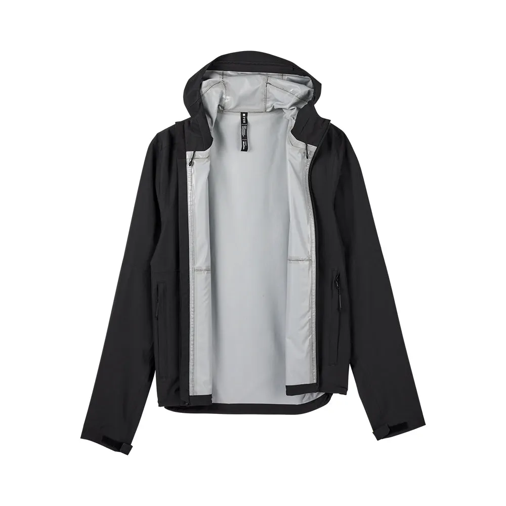 FOX RANGER O.R. PACKABLE RAIN JACKET [BLACK]