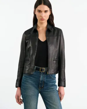 FREDDIE LEATHER JACKET