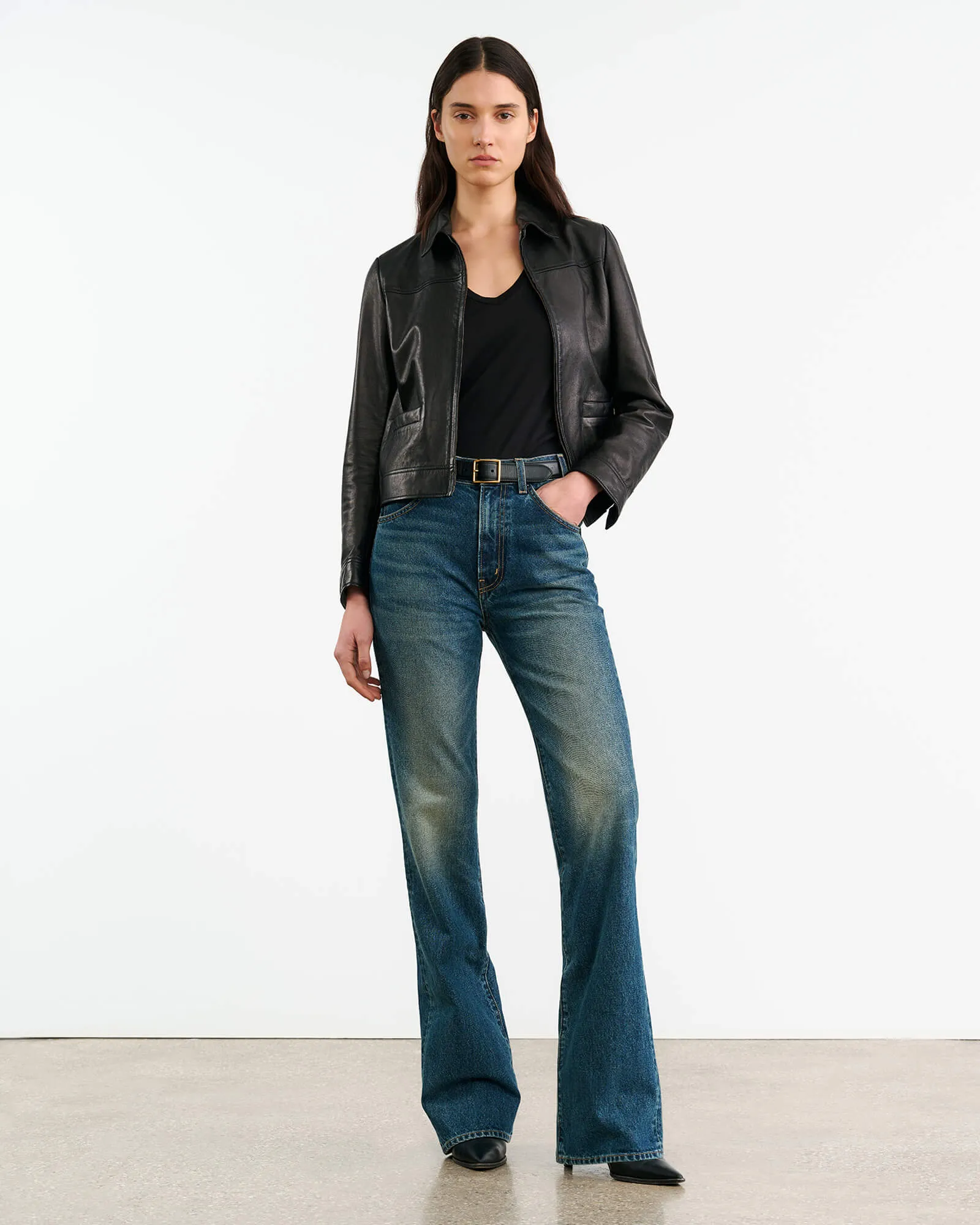 FREDDIE LEATHER JACKET