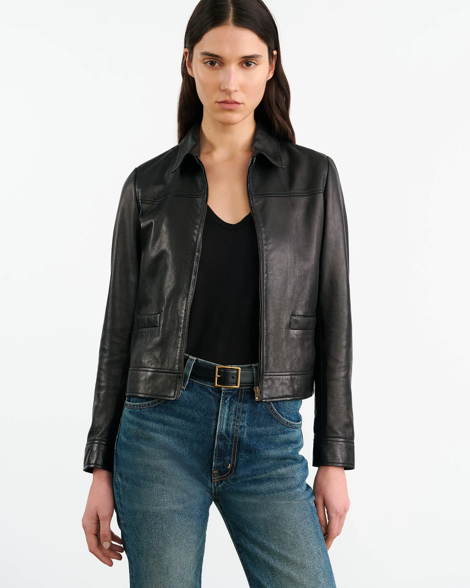 FREDDIE LEATHER JACKET