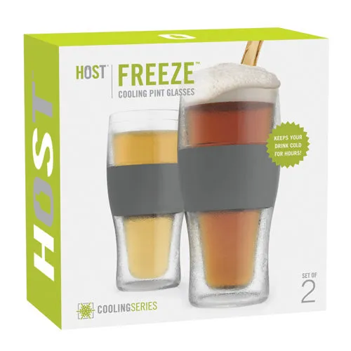 FREEZE™ Pint Cooling Glasses