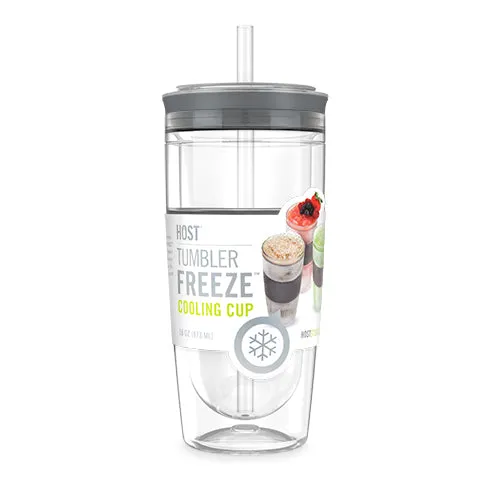 FREEZE™ Tumbler-Lid-Straw Cooling Cups