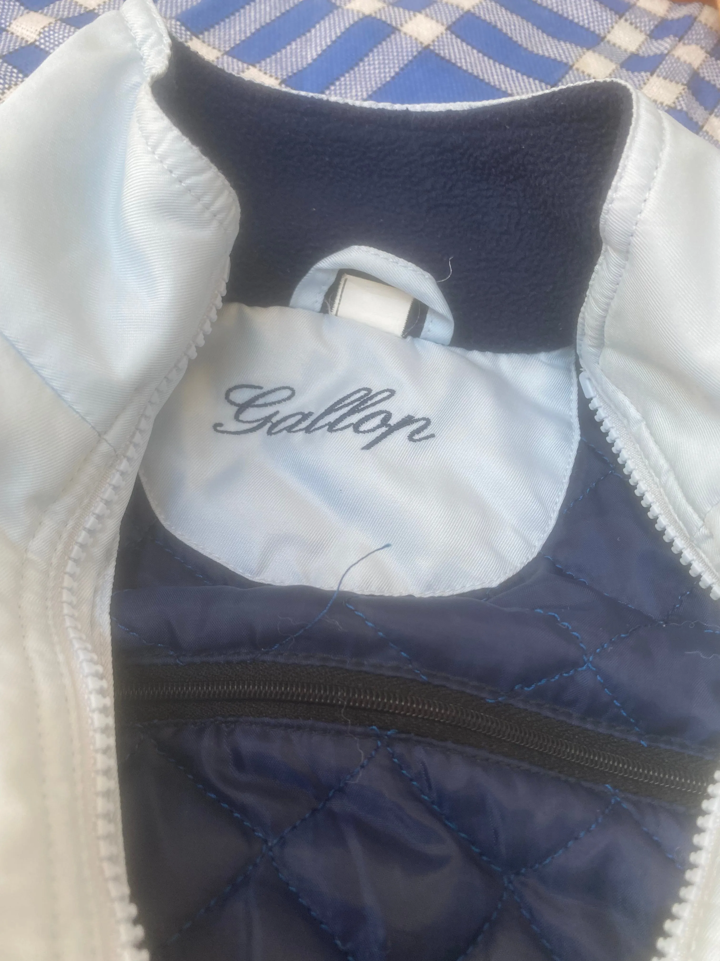 Gallop light blue bomber jacket age 8-9 FREE POSTAGE🟢