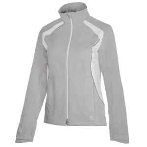 Galvin Green Amy Dryvr Pertex Ladies Waterproof Golf Jacket Cool Grey/White