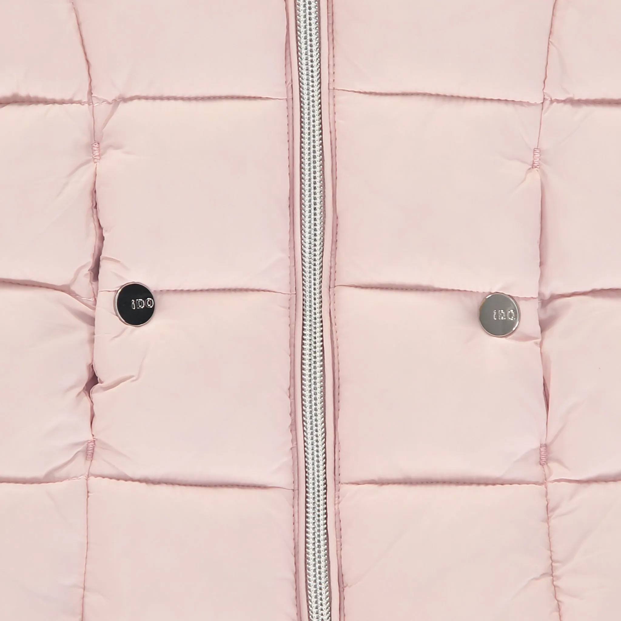Girls Pink Padded Coat