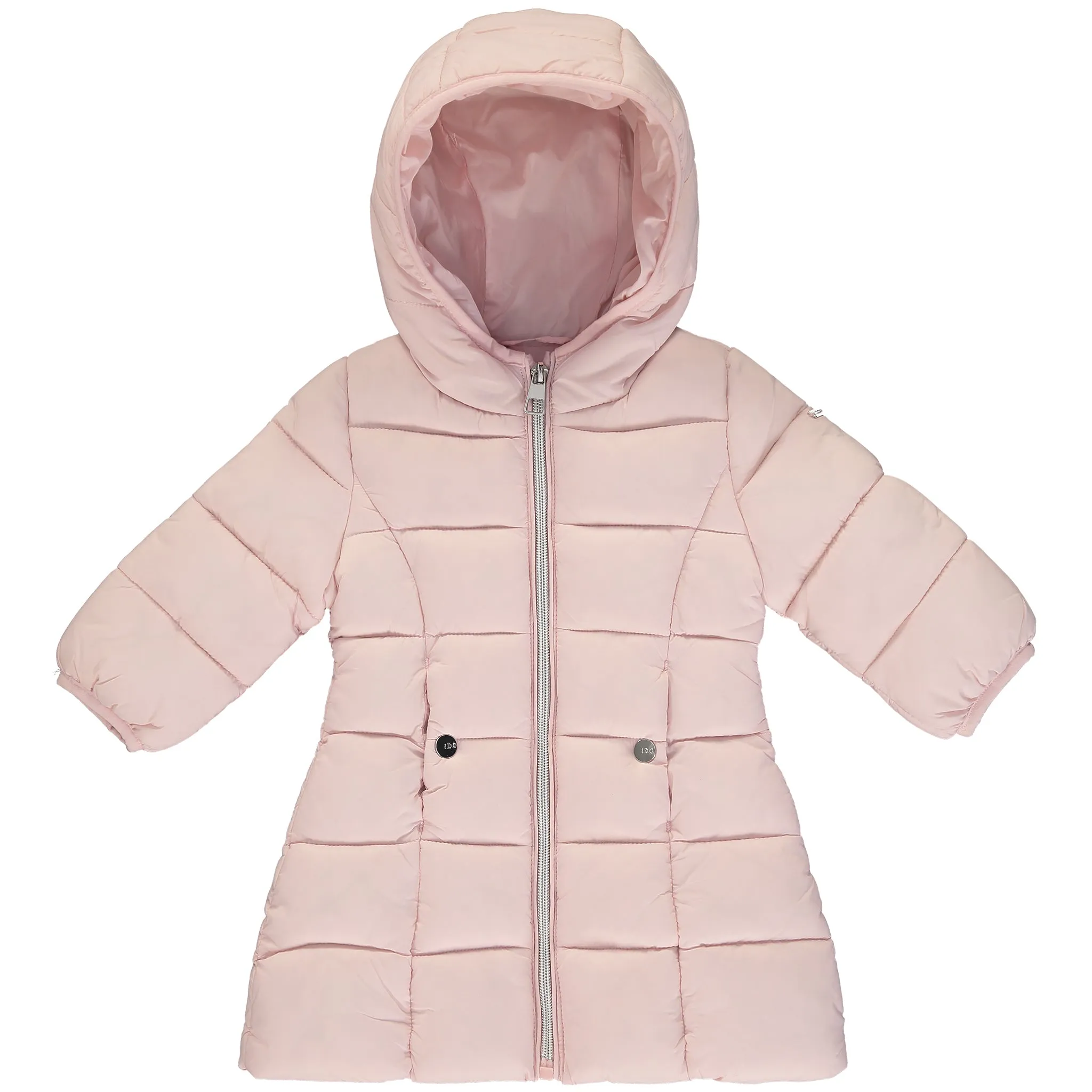 Girls Pink Padded Coat