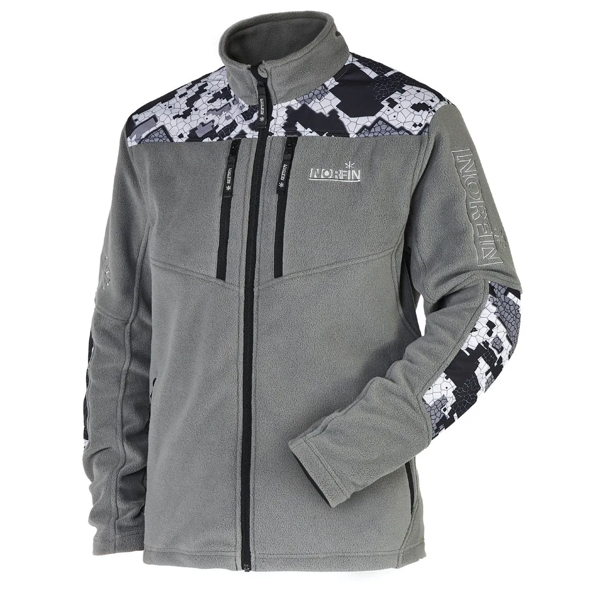 GLACIER CAMO FLEECE JACKET