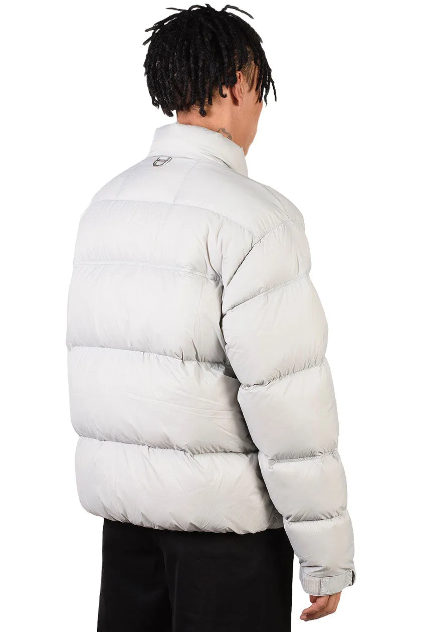 Glacier Gray Loom Down Puffer Jacket
