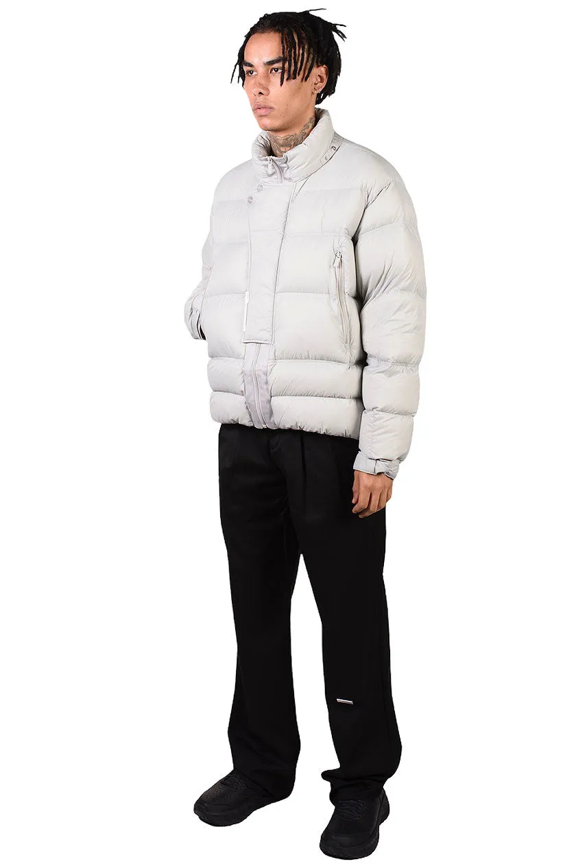 Glacier Gray Loom Down Puffer Jacket