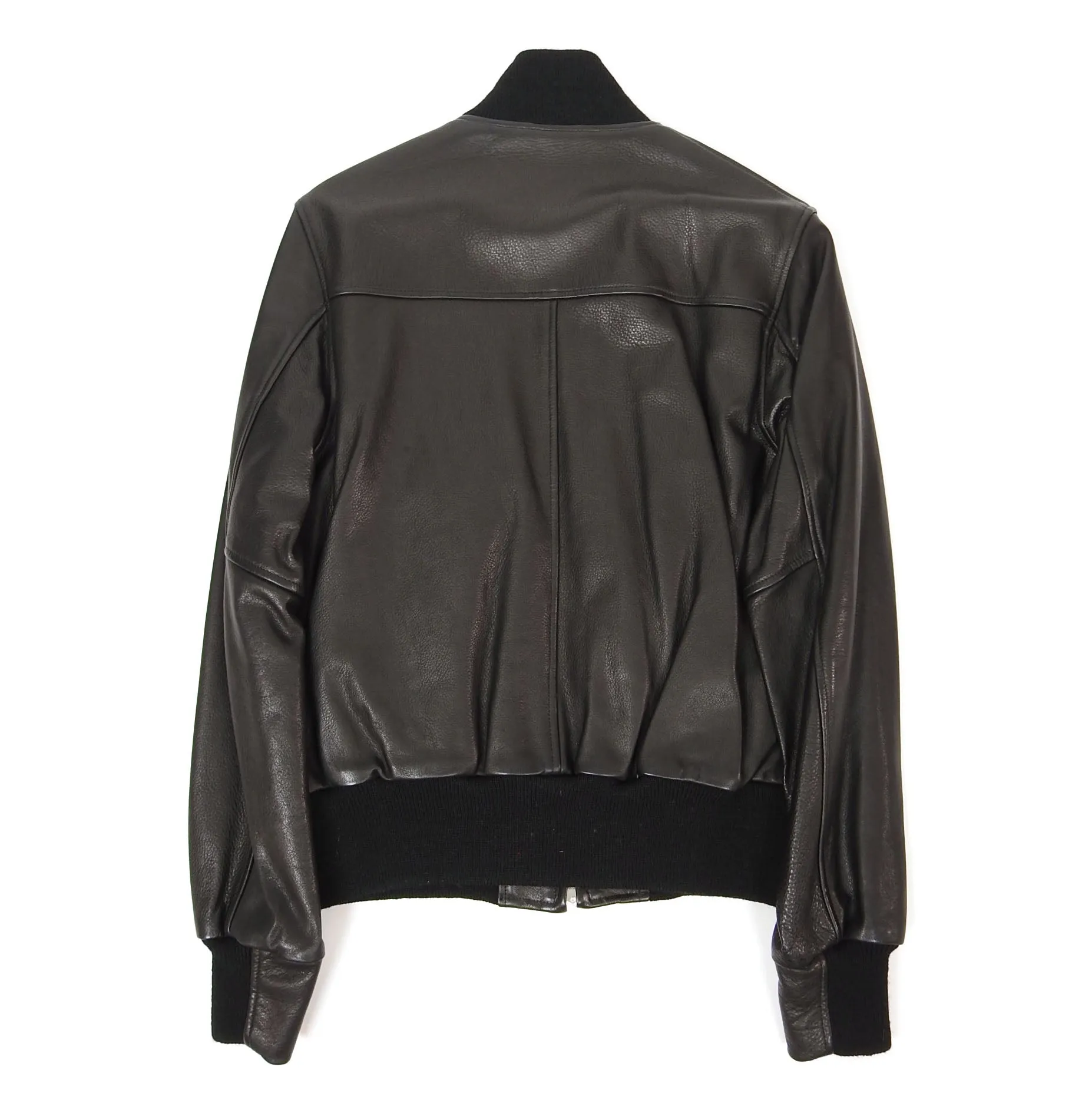 Golden Bear Leather Bomber Jacket Size Small
